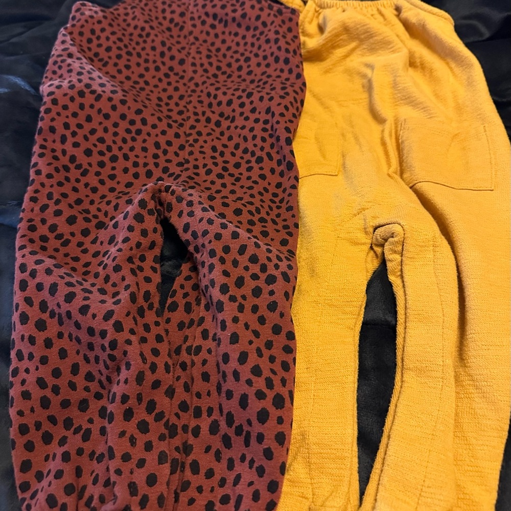 Kids' Polka Dot and Solid Romper Bundle - Bin 14